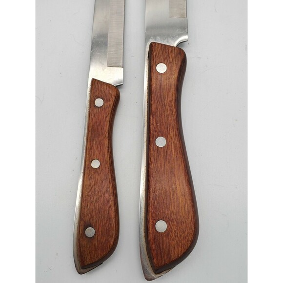 Regent Swords Lightening Edge Stainless Japan 8" & 6" Vintage Knives - Picture 7 of 12